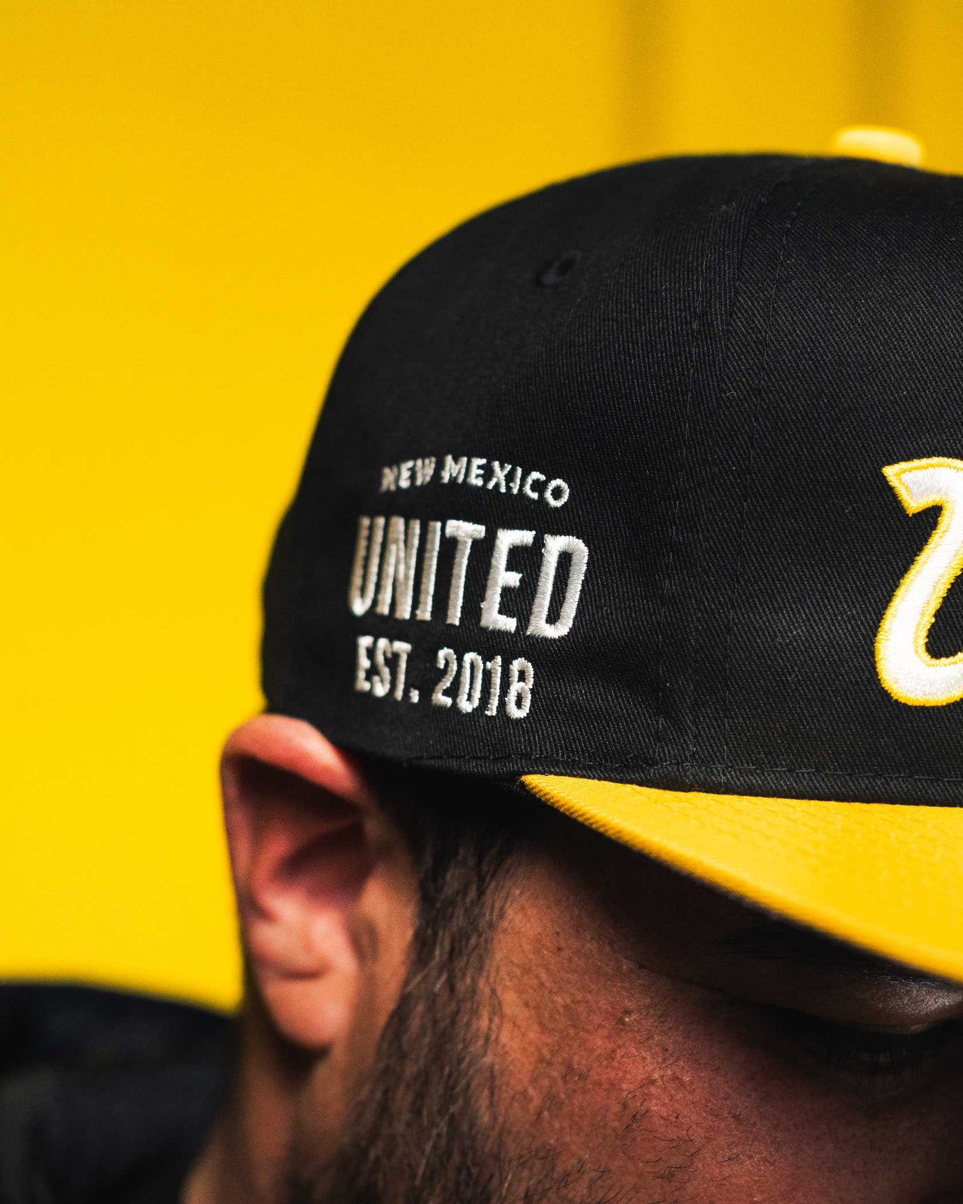 United Script Snapback Hat