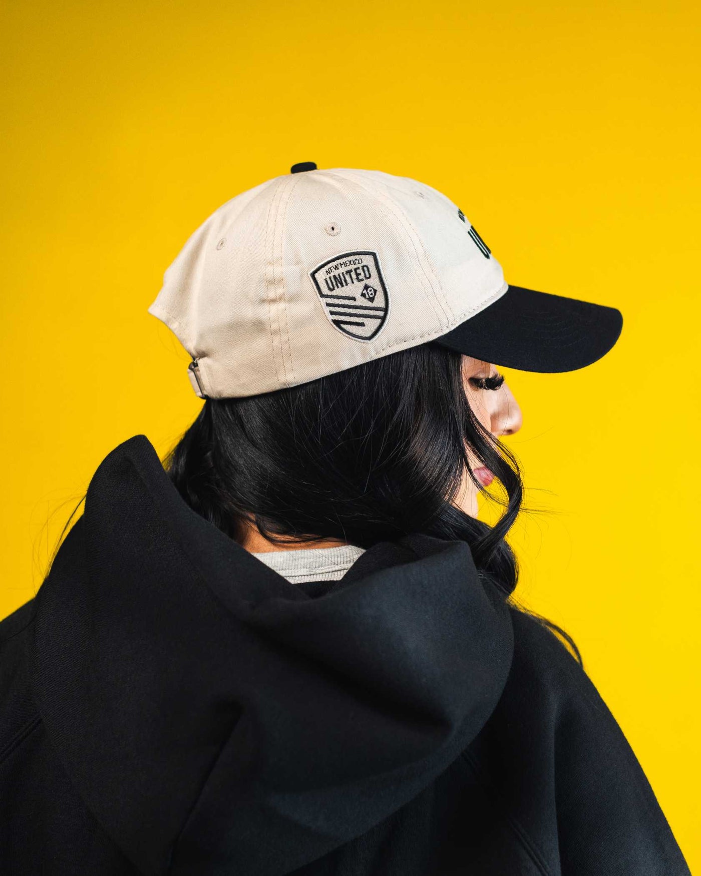 Wordmark Cream Baseball Cap