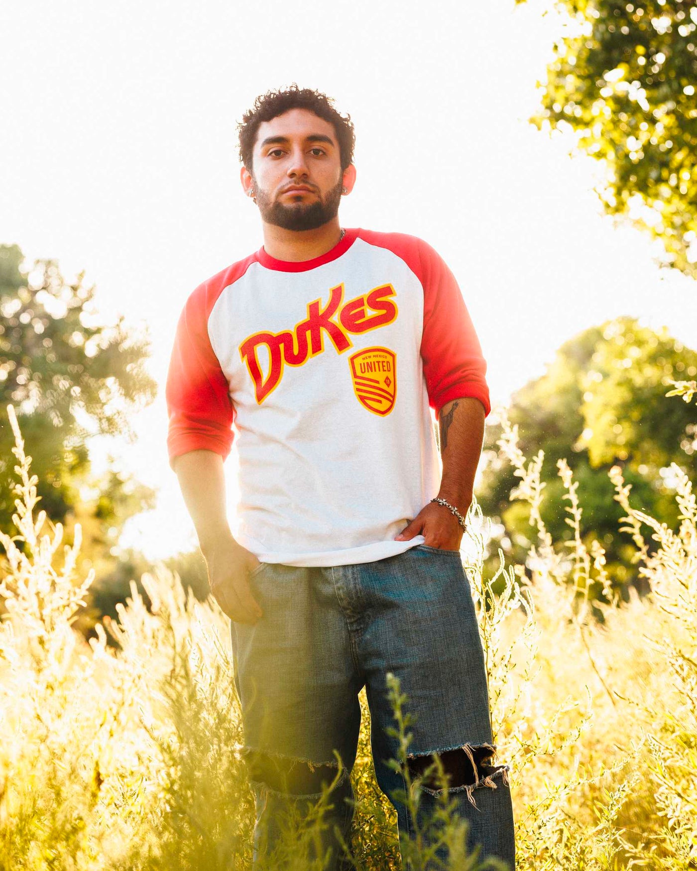 24 United x Dukes Raglan Tee