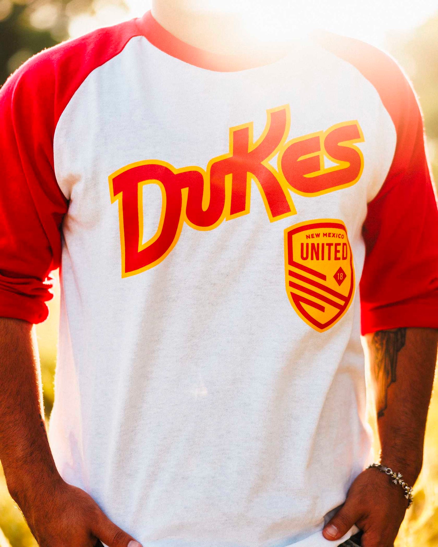 24 United x Dukes Raglan Tee