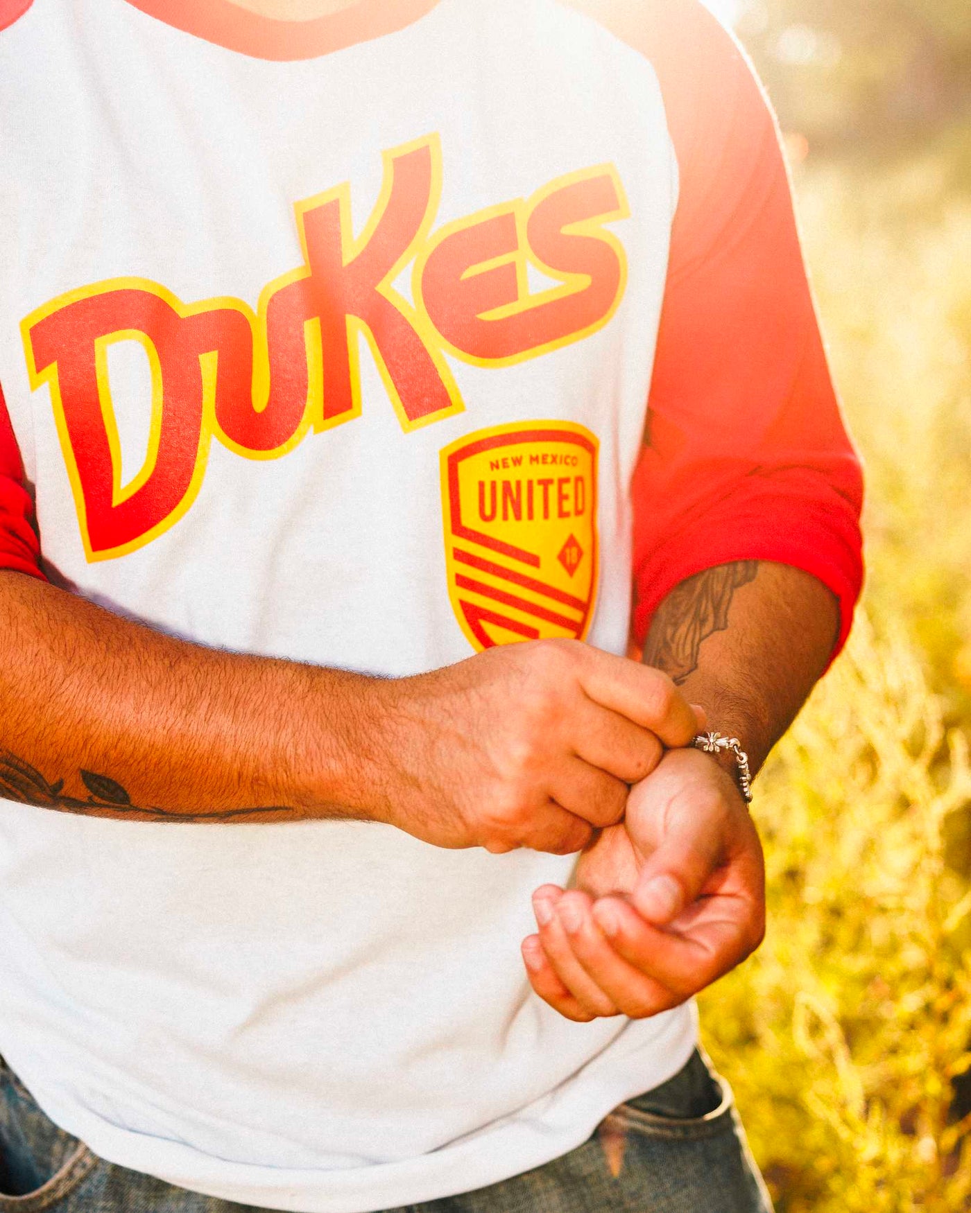 24 United x Dukes Raglan Tee