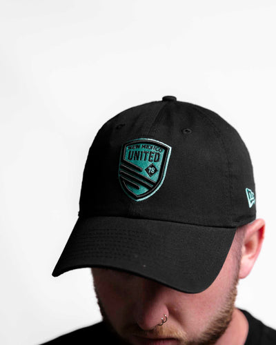 Turquoise Shield NE Dad Hat