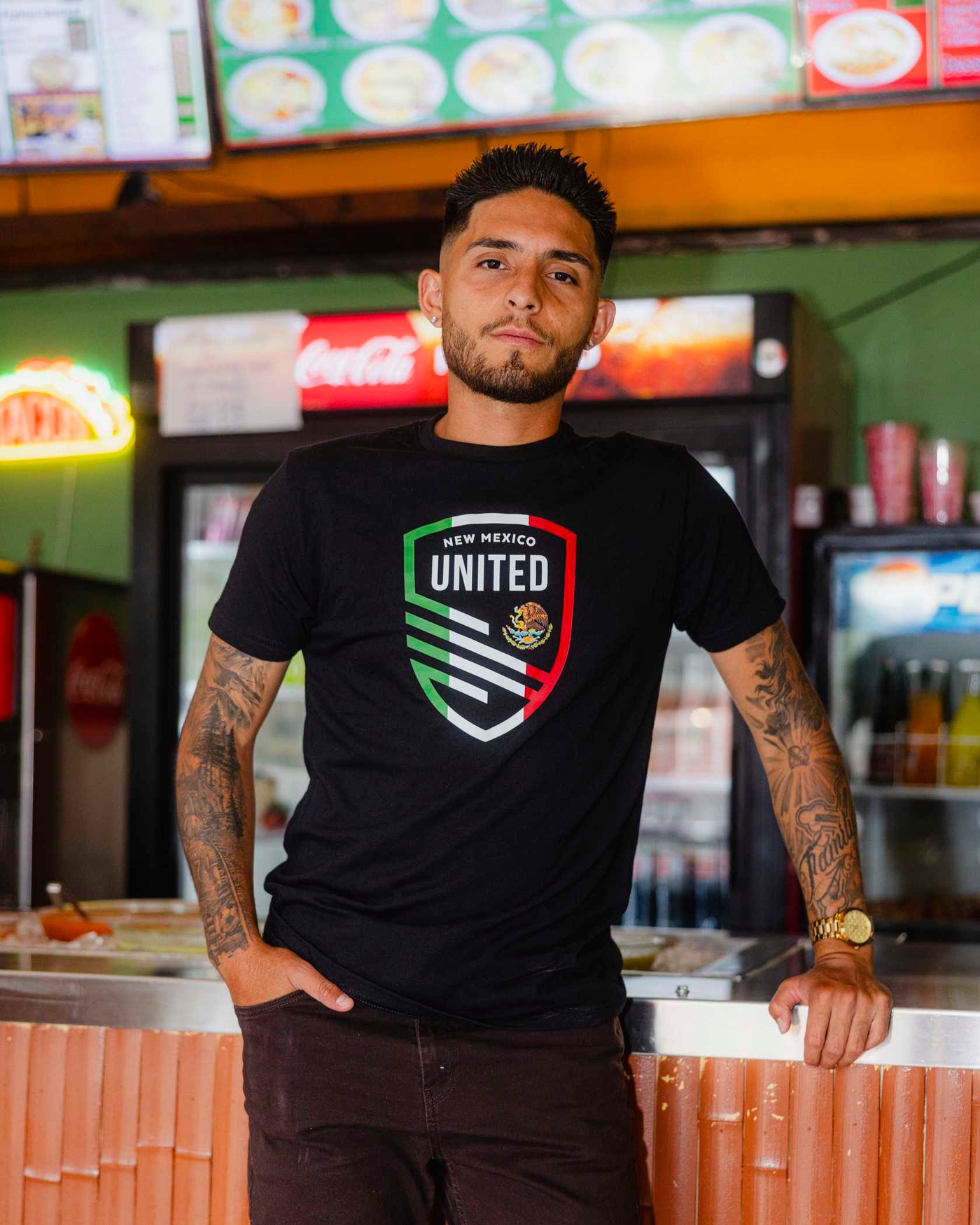 Mexican Flag Shield Tee