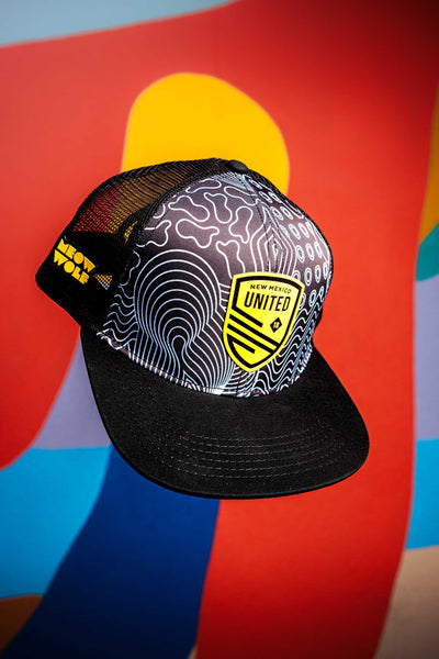 MW x NMU Flows Trucker Hat - Black
