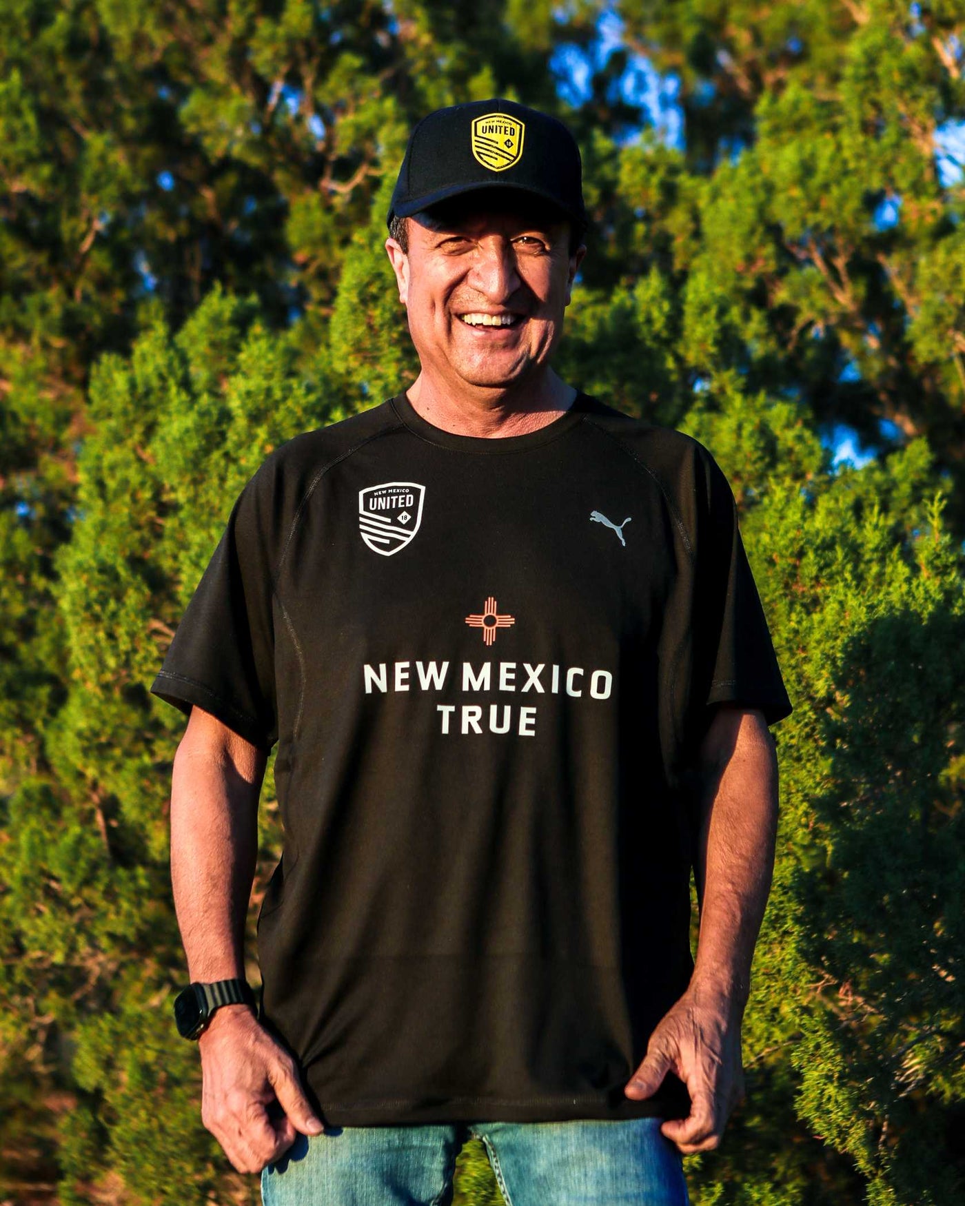 New Mexico True Cloudspun Tee - Black