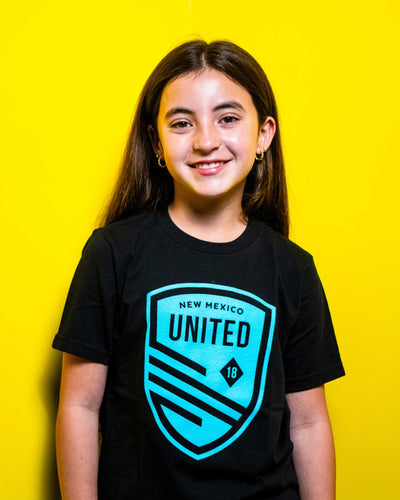 Youth Turquoise Full Shield Tee