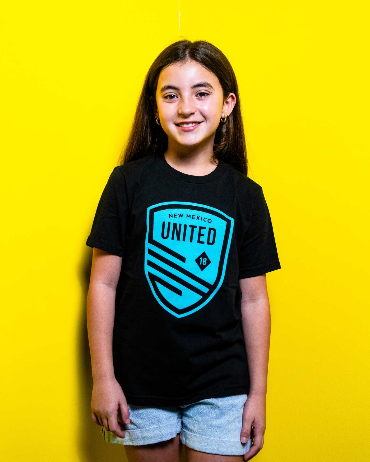 Youth Turquoise Full Shield Tee
