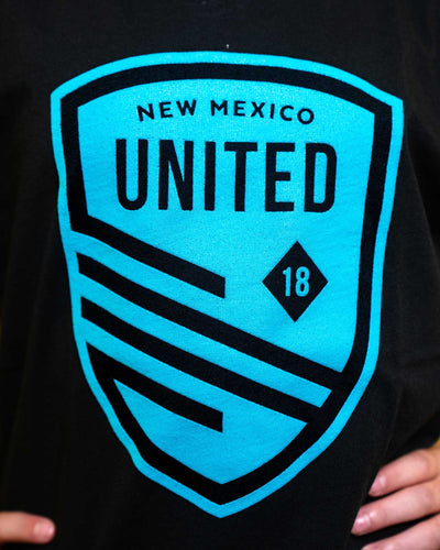 Youth Turquoise Full Shield Tee