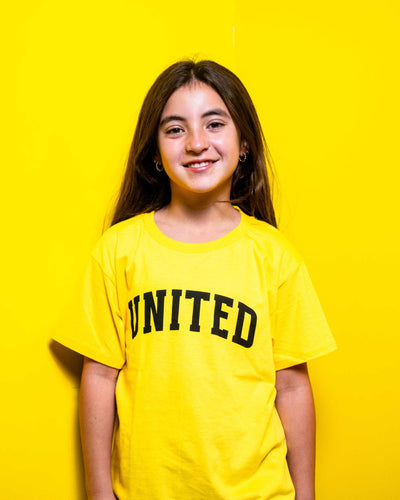 Youth United Yellow Tee