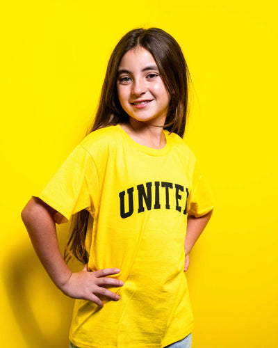 Youth United Yellow Tee