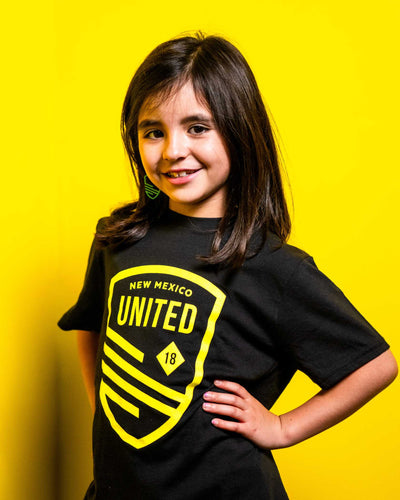 Youth Cutout Shield Tee