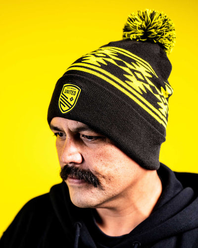 Southwest Pom Beanie