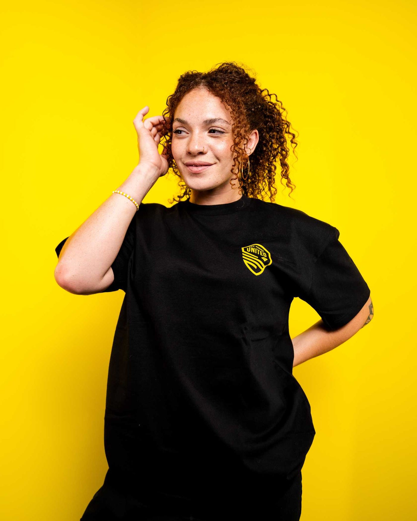 Oversized Road Runner Pocket Tee