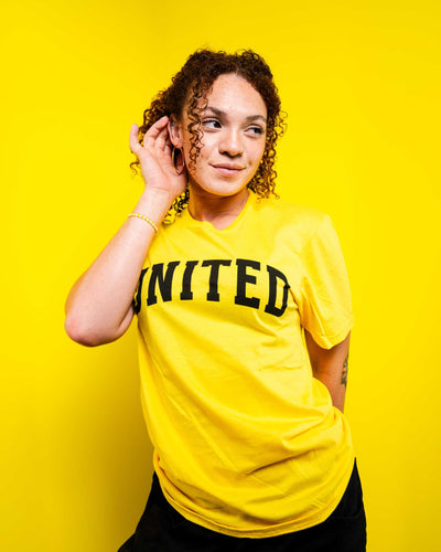 United Yellow Tee