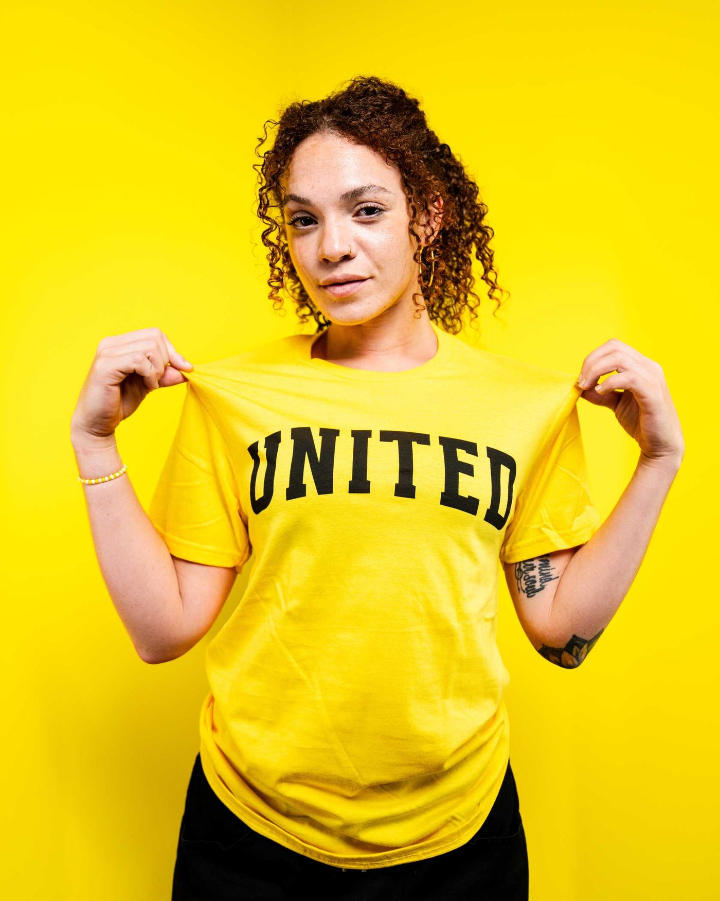 United Yellow Tee