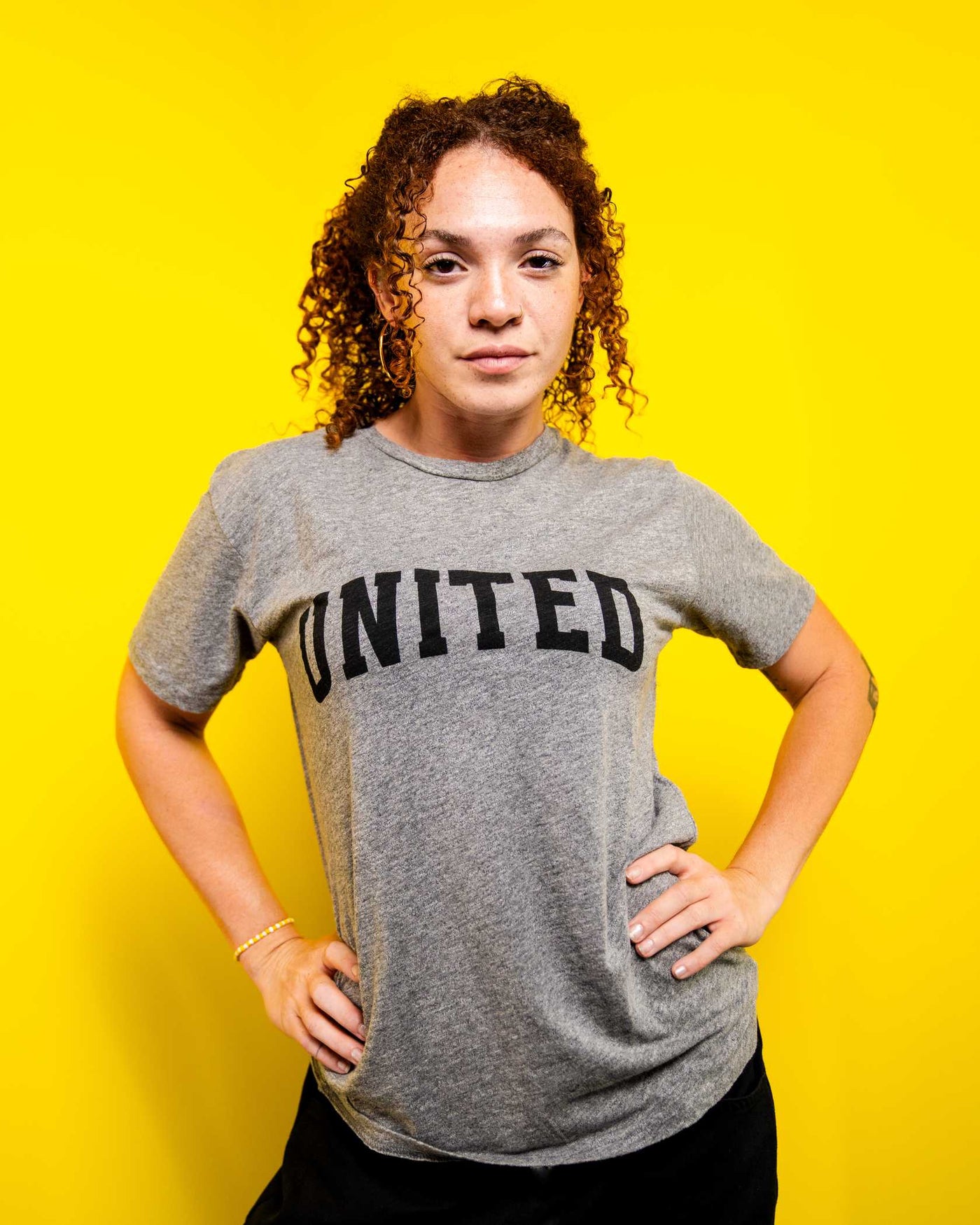 United Gray Tee