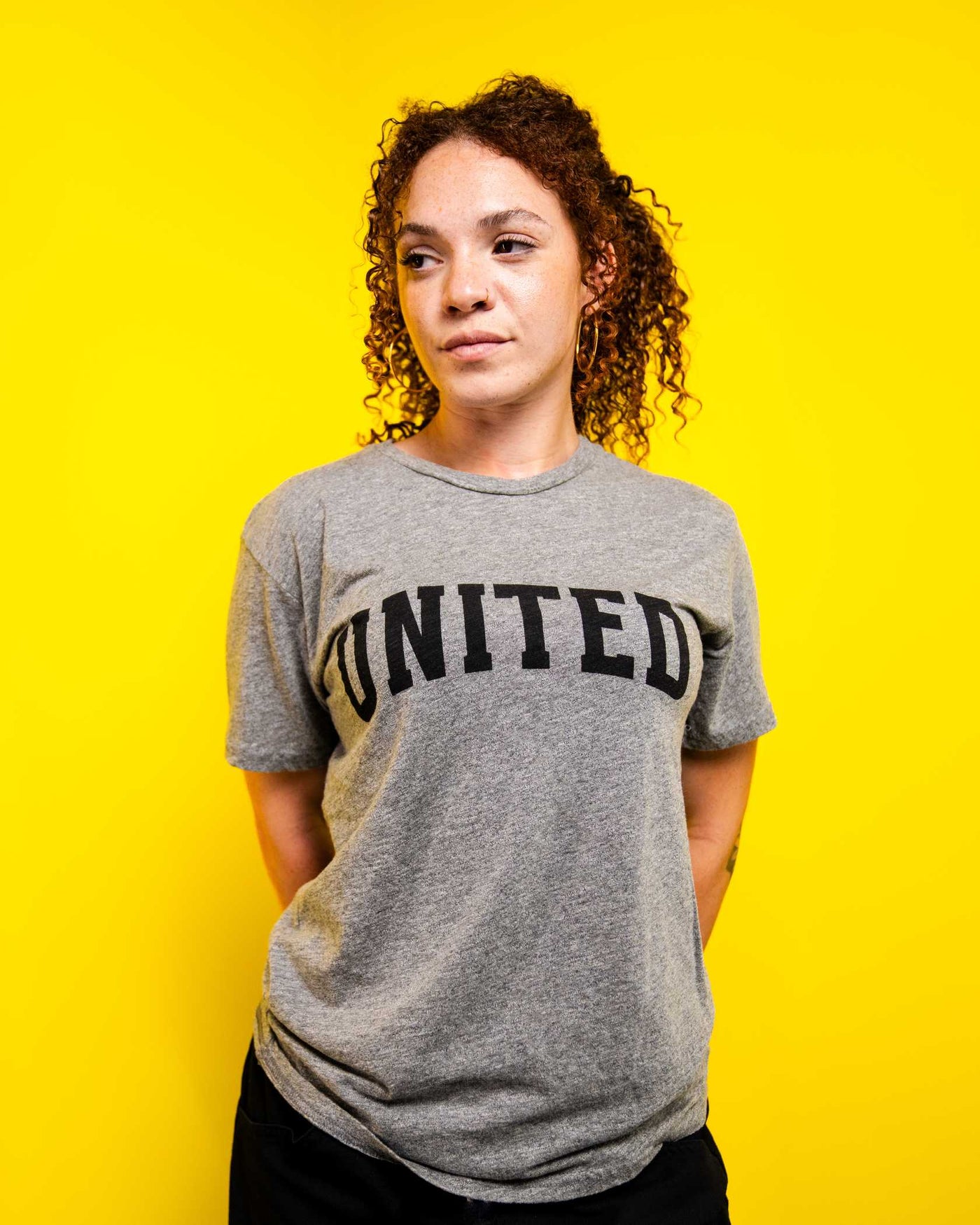 United Gray Tee