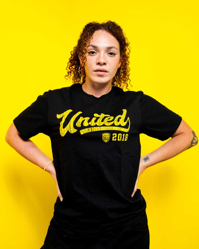 United Script Tee