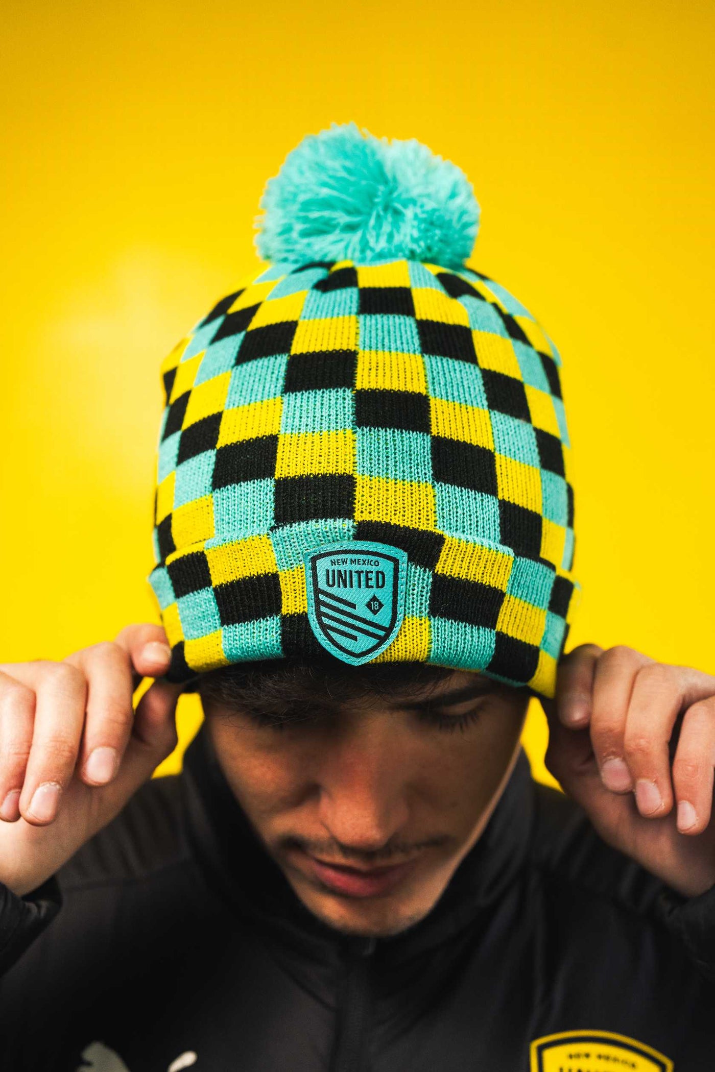 United Checkered Beanie