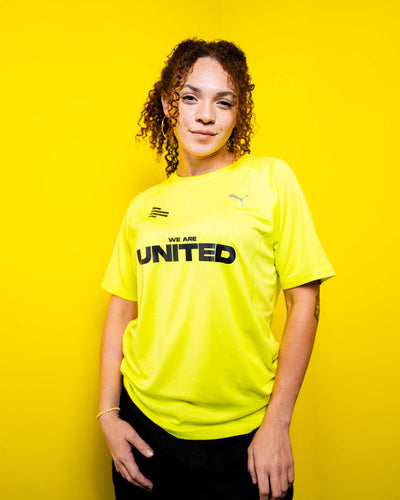 Neon We Are United Tee