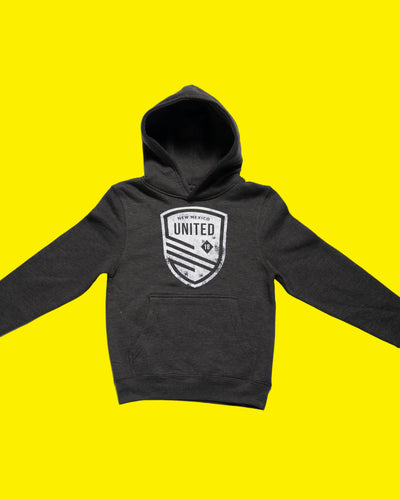 Youth United White Shield Hoodie