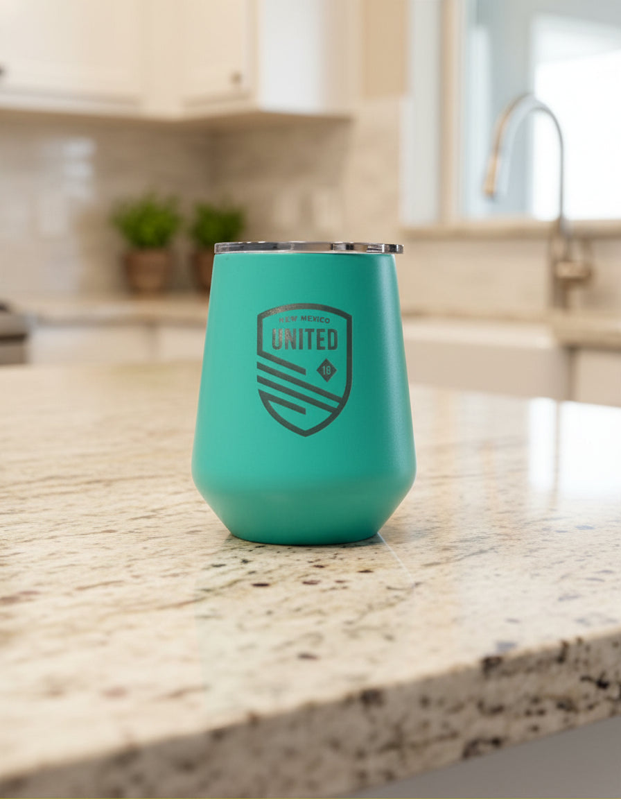 Turquoise Insulated Wine Tumbler