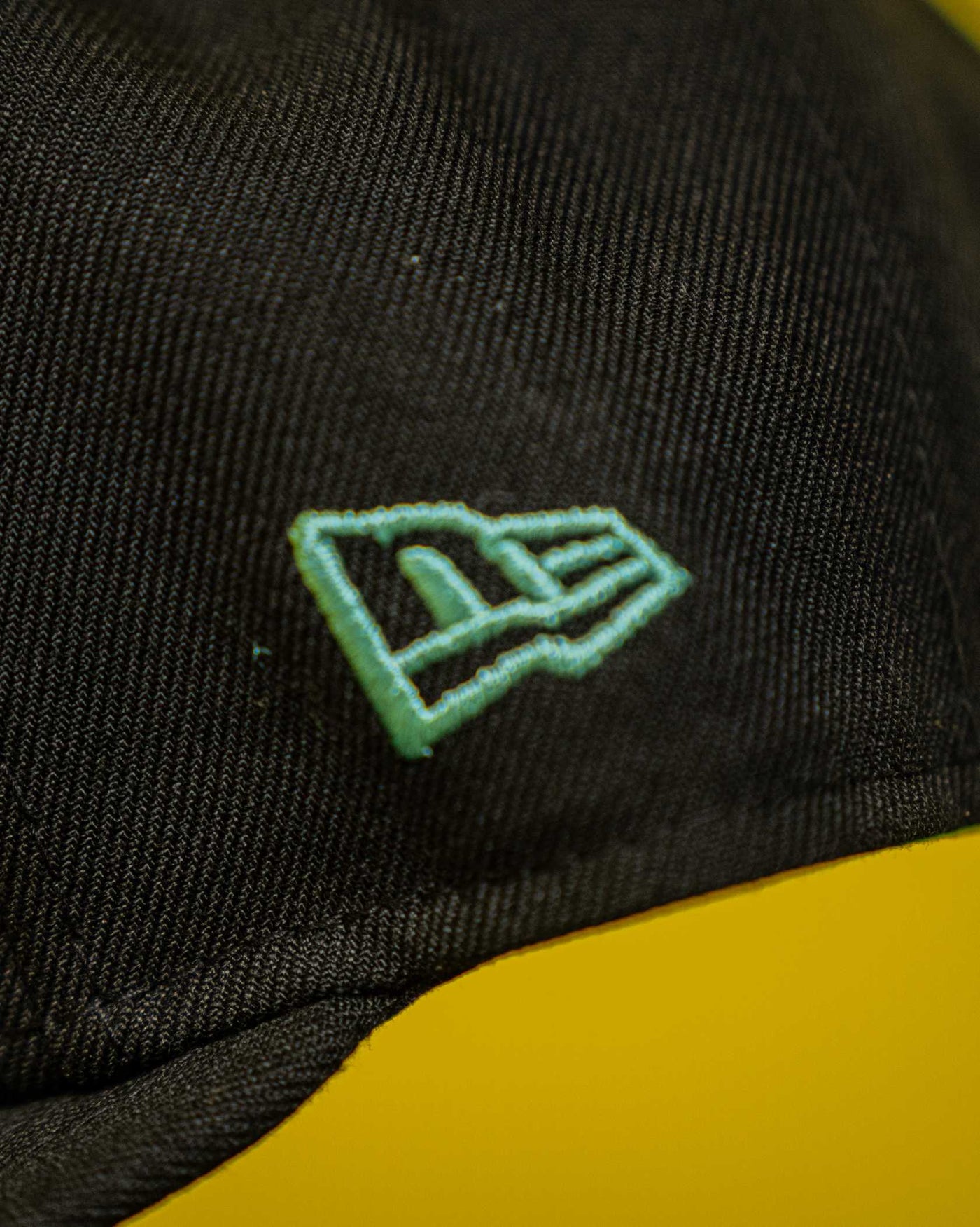 Turquoise Shield NE 59Fifty Fitted Hat