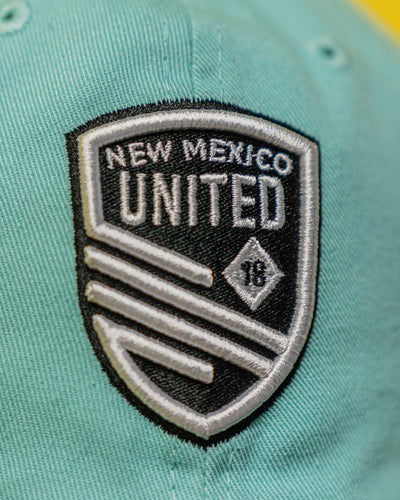 All Turquoise NE Dad Hat