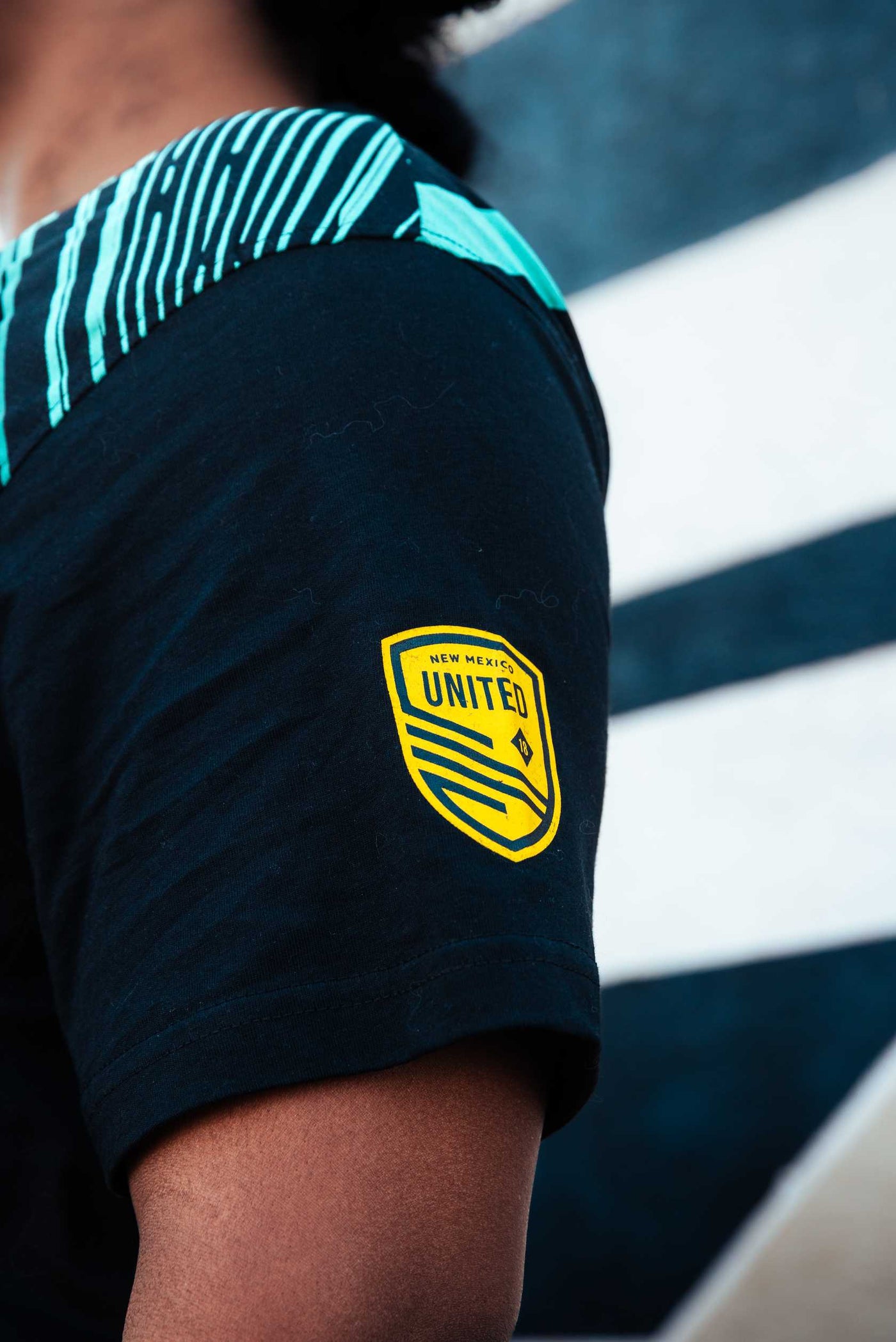 Turquoise Mural Tee – New Mexico United