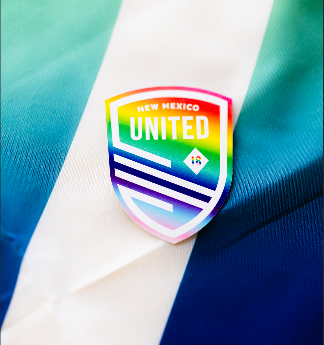 Newmexicoutd New Mexico United Merchandise Small Pride Shield