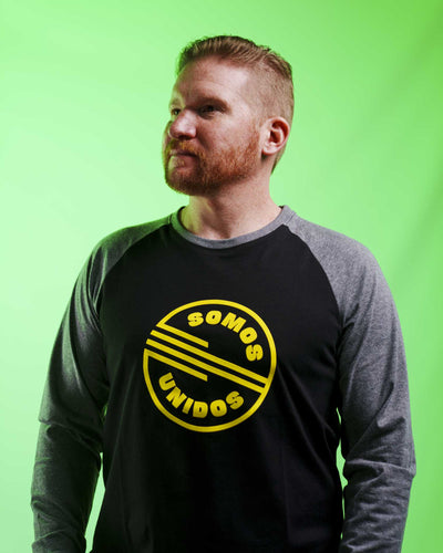 Somos 4 Stripe Circle Raglan